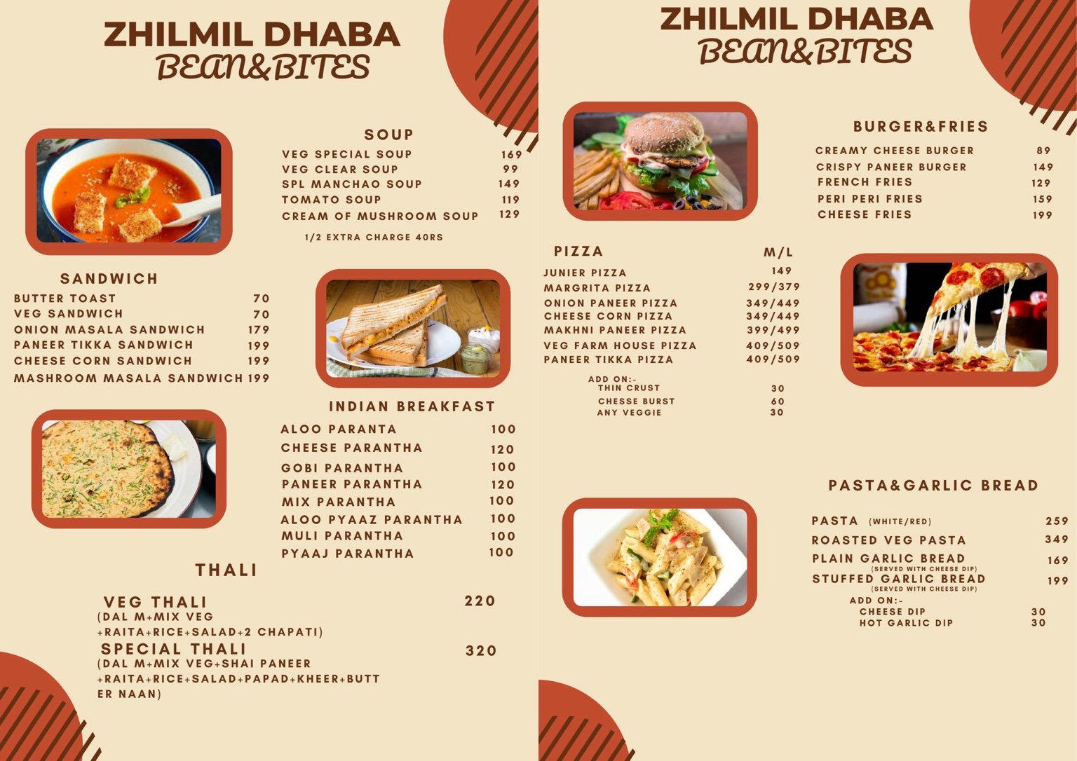 Menu Page